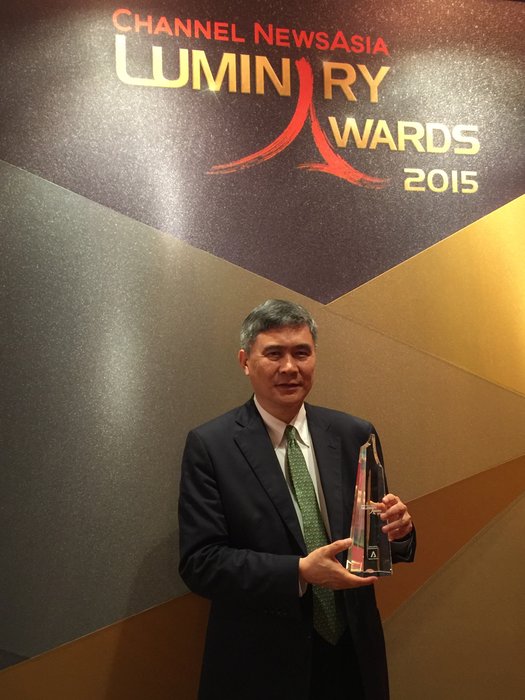 Delta Recognized with Channel NewsAsia’s 2015 Green Luminary Award